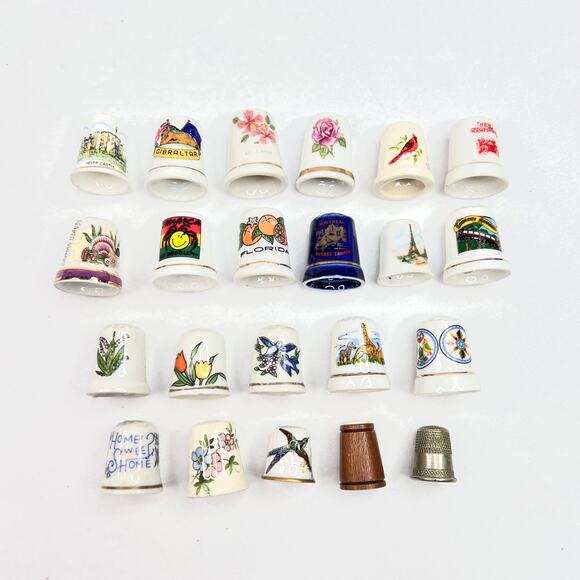 Vintage Thimble Collection - Picture 1 of 11